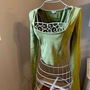 Garage Long Sleeve Corset